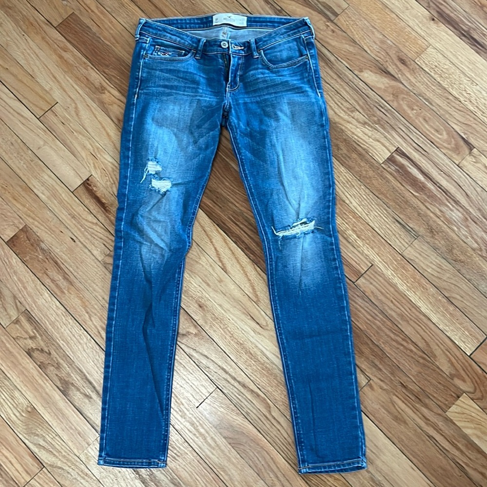 Hollister Distressed Skinny Jeans